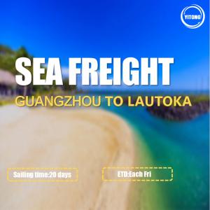 Quality International Sea Freight From Guangzhou To Lautoka Fiji Direct Sailing wholesale
