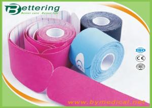 Quality Colorful Kinesiology Physio therapy Tape Elastic Sports Tape For Pain Relief And Support wholesale