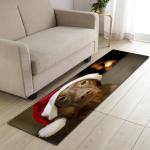 Animal Cute Dog Kitchen Floor Mats Home Entry Door Mat Water Absorbent
