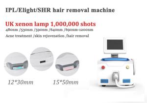 Quality 2 Million Shots Lifetime IPL SHR Hair Removal Machine Portable Beauty Machine wholesale