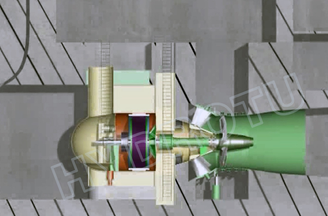 Synchro Generator Bulb Hydro Turbine