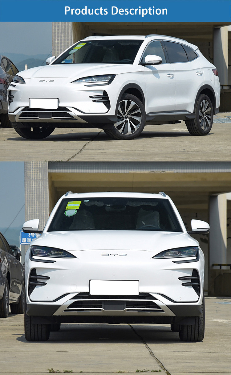 BYD Song Plus EV Flagship Electric Car New Energy Vehicles Pure SUV 605KM