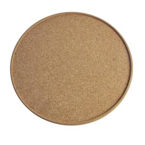 Quality Dia 6in To 16in Round Cork Trays Antimicrobial Slip Resistant wholesale