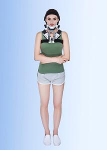 Quality Soft Orthotic Devices Cervical Thoracic Orthosis Brace Alloy And Textile Fabric wholesale