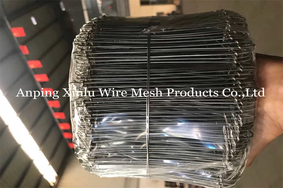 Twins loop Binding Tie Wire 1.0mm Wire Diameter Galvanized Soft Double Loop Bar Tie Wire