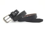 Real Leather Causal Dress Belt For Men With Classic Single Prong Buckle 100