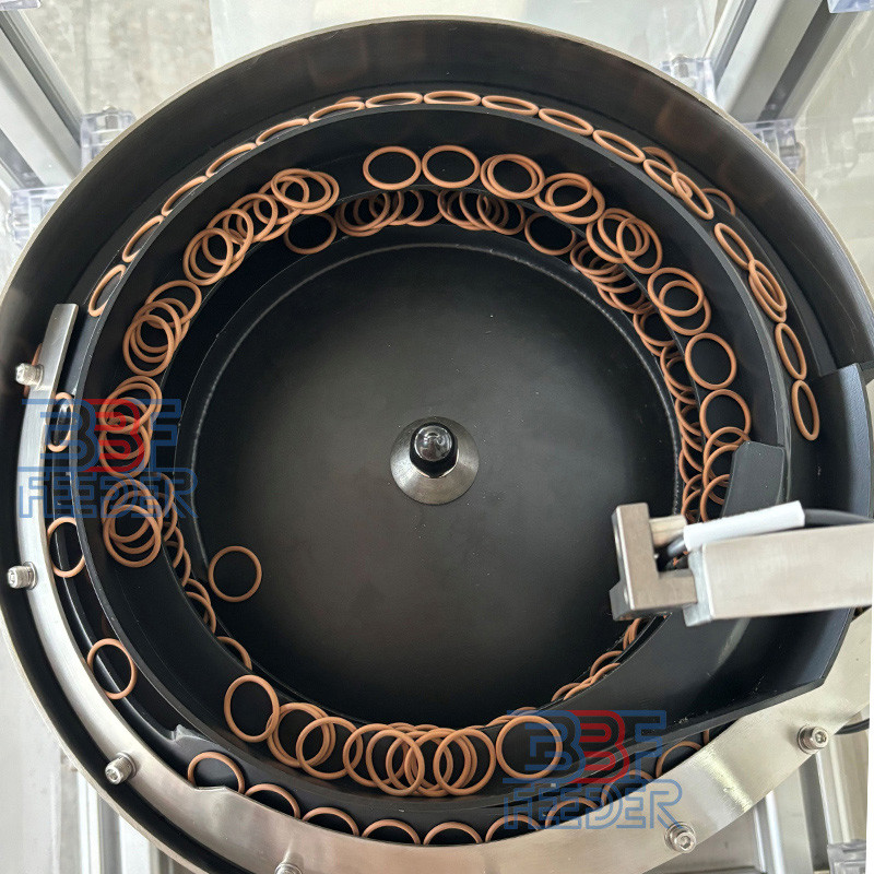 Electric Vibrating Bowl Feeder Systems Dust Cover Gasket Seal Parts Feeding Machine
