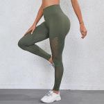 Sports yoga pants seamless tie-dyed pants nine high waist hip elastic