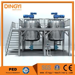 Quality 1000L Shampoo Shampoo Production Line Semi Solid Equipment Electrical / Steam Heating wholesale