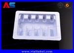 White PET 5 2ml Ampoules Blister Tray Packaging pharma blister packaging