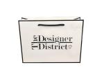 Fancy Elegant Present Paper Bag , Large White Paper Gift Bags For Jewelry