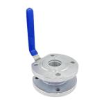 304/316 Stainless Steel Pneumatic Electric Thin Ball Valve for Normal Temperatur