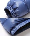 Casual Style Mens Down Parka Jacket , Mens Shiny Puffer Coat Good Thermal