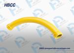 Stationary long radius Standard concrete pump bend SK flange