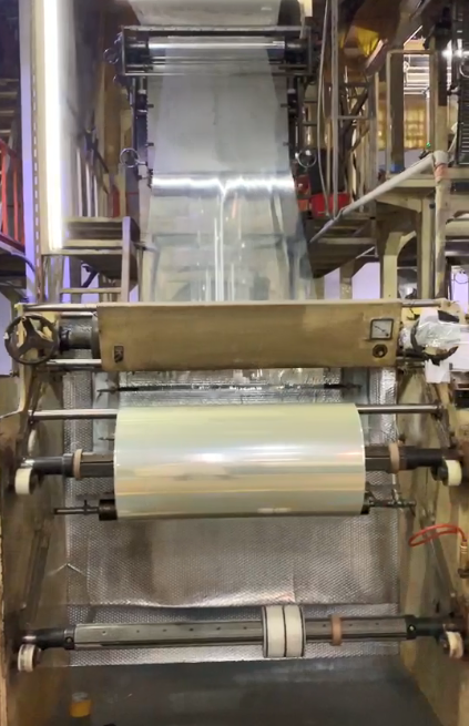 Hot Blown Tubular / Sleeve PVC Heat Shrink Packaging Film For Label