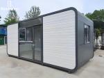 Prefab Steel Modular Mobile Homes / Outdoor Camping Portable Container House