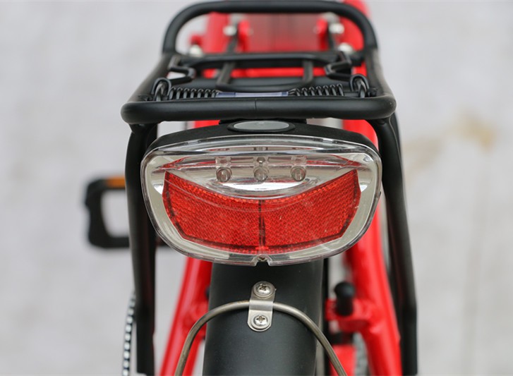 Aluminum Alloy 20 Inch Folding Electric Bike With 250W 8fun Motor Lithium Battery
