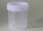 Transparent Plastic Measuring Cup With Scale Cover 90ml PP Material