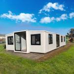 Residential Commercial Fast Installation Expandable Prefab House Steel Structure