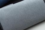 10.5 Oz Satin Denim Fabric For Women Jeans High Stretch Super Dark Blue