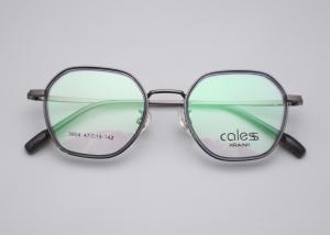 Quality Blue Black Metal Glass Frames Light Stylish Sophisticated Comfort Eyeglasses wholesale