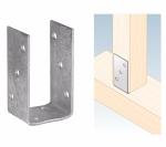 4mm Galvanised Shape Stamping Parts Post Fence Foot Anchors for Fixing and