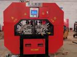 6 Meters Automatic Steel Square Tubing Notching Punching Press Machine