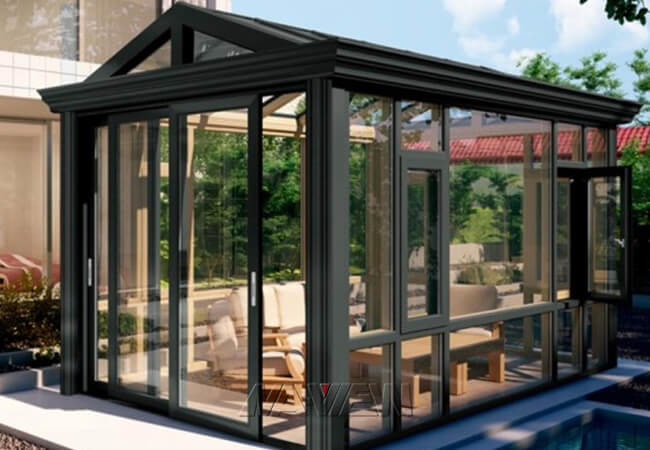 Contemporary Modern Farmhouse Sunroom Four Season Porch Environment Friendly