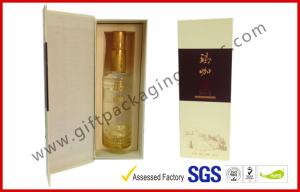 Quality High End Wine Packaging Gift Boxes , Magnetic Wine Packaging wholesale