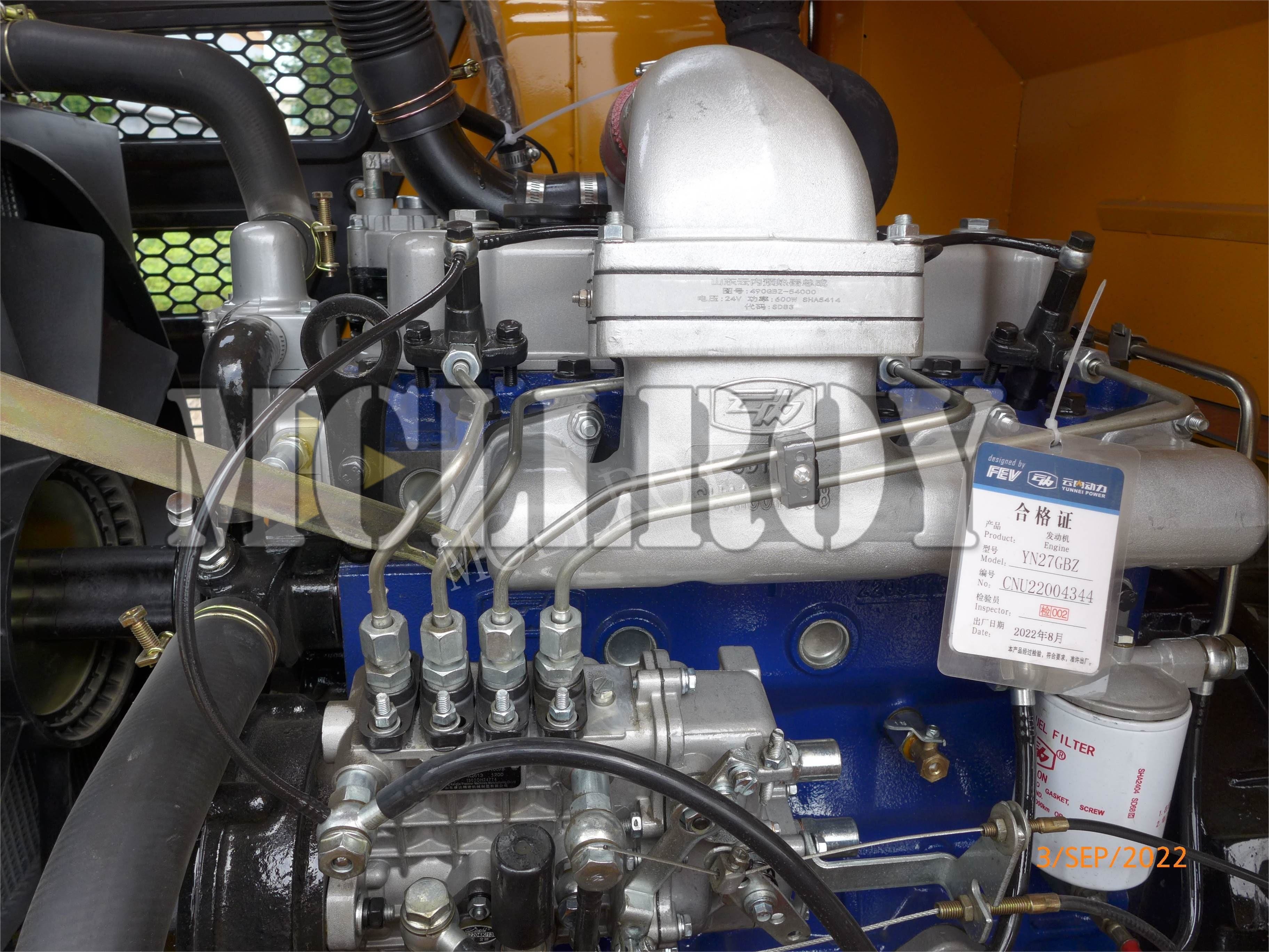 Front Head Wheel Loader For Being Used In Dealing With Intense Heat