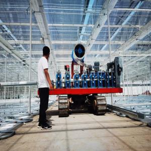 Quality 5000kg Mobile Guard Gutter Rolling Machine For Tile Forming wholesale