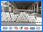 500kgf Load Electric Power Transmission Q355 Galvanized Steel Pole