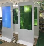 Indoor Dual Sides Floor Standing LCD Advertising Display Digital Signage Touch
