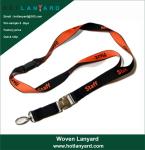 Custom Logo Sublimation Heated Transfer Neck Nylon Woven Polyester Printing