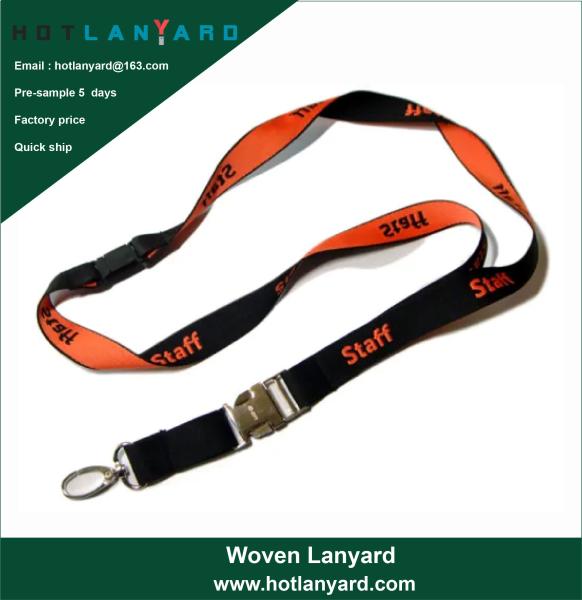 Custom Logo Sublimation Heated Transfer Neck Nylon Woven Polyester Printing