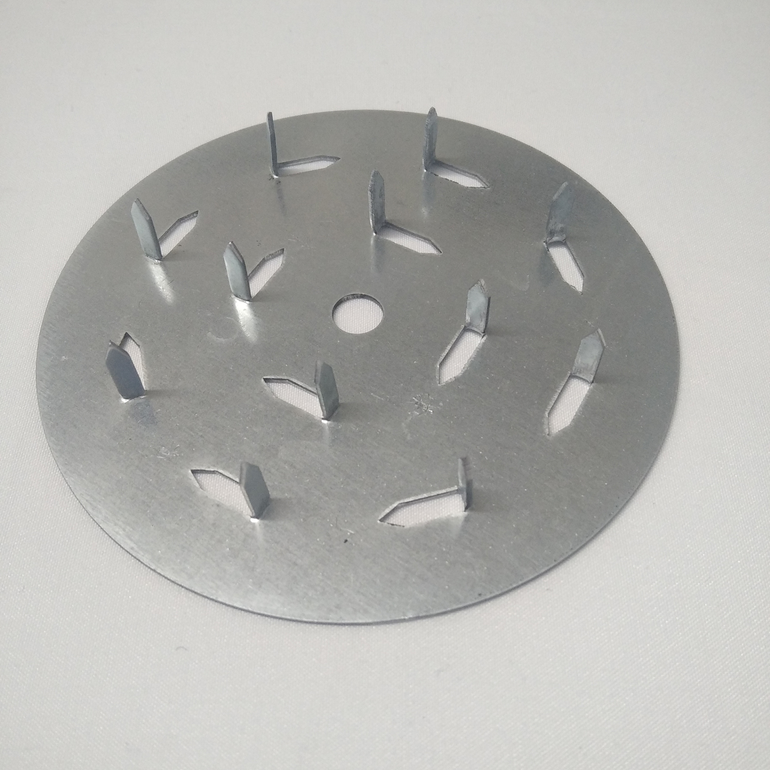 Roofing Wood Connector 1mm Thick Galvanized Steel Truss Plate with Nail Teeth 8mm