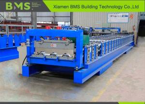 Quality 20 Steps Metal Steel Floor Decking Roll Forming Machine For 50-1005 wholesale