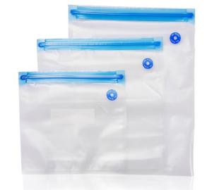 Quality Long Time Food Storage Sous Vide Bags Vacuum Sealer Bags With Air Valve wholesale