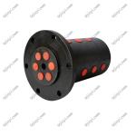 BSP thread 6 passages high pressure hydraulic rotary union for lifting equipment