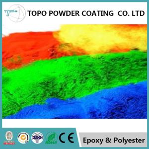 Quality Weather Resistant Outdoor Powder Coating , RAL1003 Signal Yellow Polymer Powder Coating wholesale