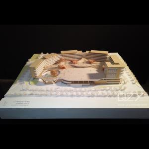 Quality Maple Wood Model - SAZD 1:250 Shenzhen Shangxia Henglang School wholesale