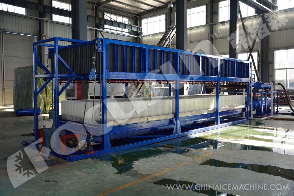 Pump Driven 10 Tons Automatic Tube Ice Machine for Large Scale Production