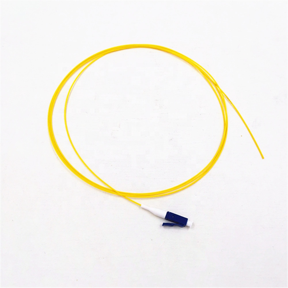 0.9mm lc fc st 9/125 simplex fiber optic pigtail sc apc sm