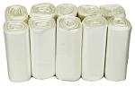 Plastic Disposable 13 Mic 50l Garbage Bags , Star Seal Clear Can Liners