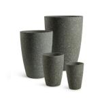 Indoor Outdoor Round Flower Planters Customizable With Drainage Holes
