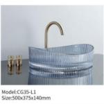 Sleek Glass Basin Sink for Trendy and Sophisticated Bathroom Designs