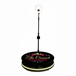 Quality Selfie Automatic 360 Photo Booth Machine 32 inch Platform Adjustable Speed wholesale