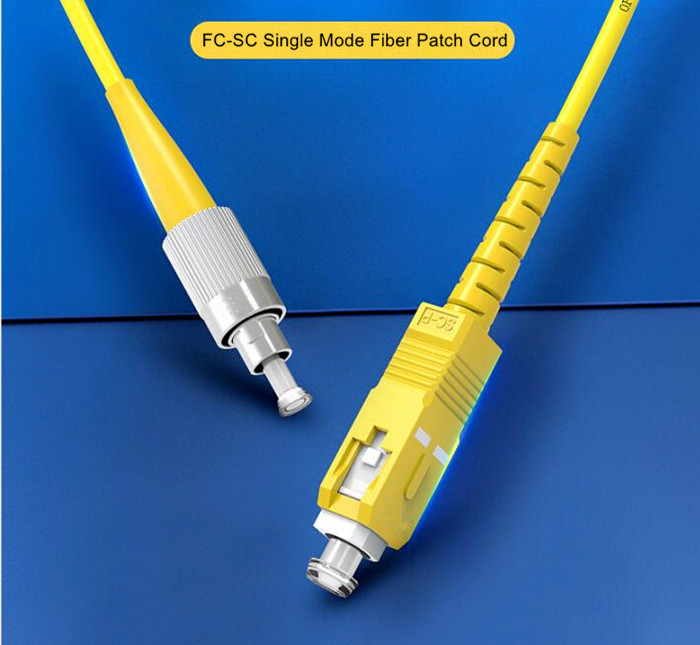 SC APC 3.0mm 10M Duplex Fiber Optic Patch Cord