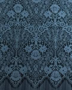 Quality Eyelash Nylon Lace Fabric for ladies garment wholesale