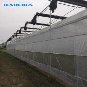 Quality Plastic Shed Multi Span Greenhouse / Agricultural Polythene Grow Tunnel wholesale